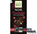 Czekolada gorzka z malinami 100g Jardin BiO